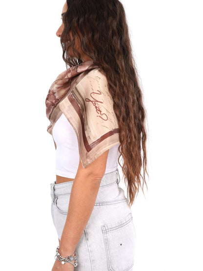 Y-not foulard rayon da unisex fantasia