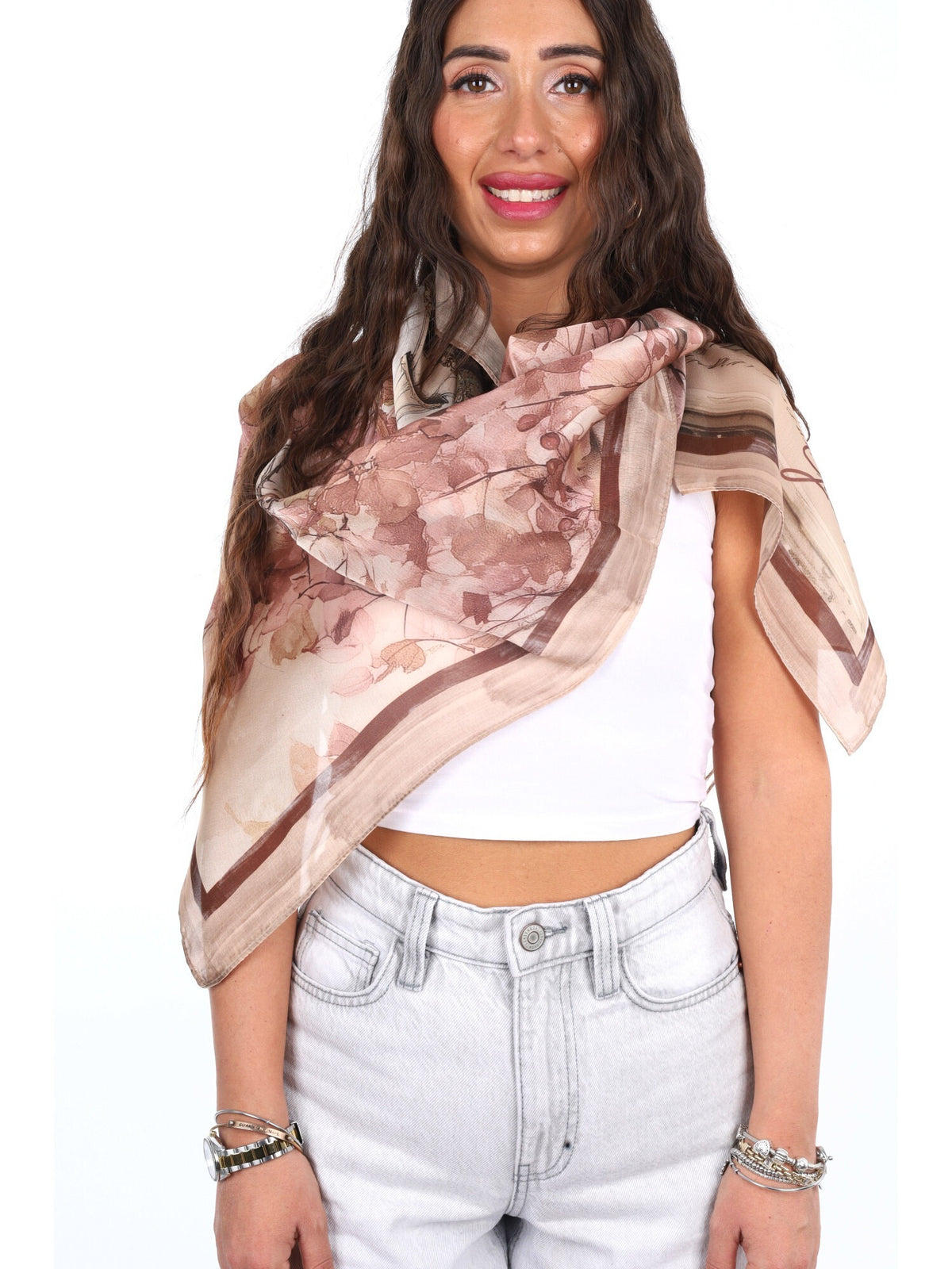Y-not foulard rayon da unisex fantasia
