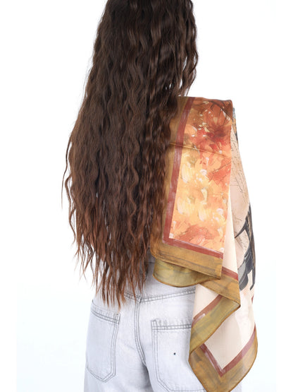 Y-not foulard rayon da unisex fantasia