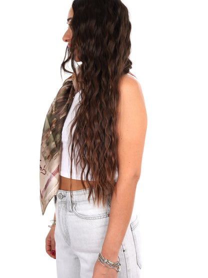 Y-not foulard rayon da unisex fantasia