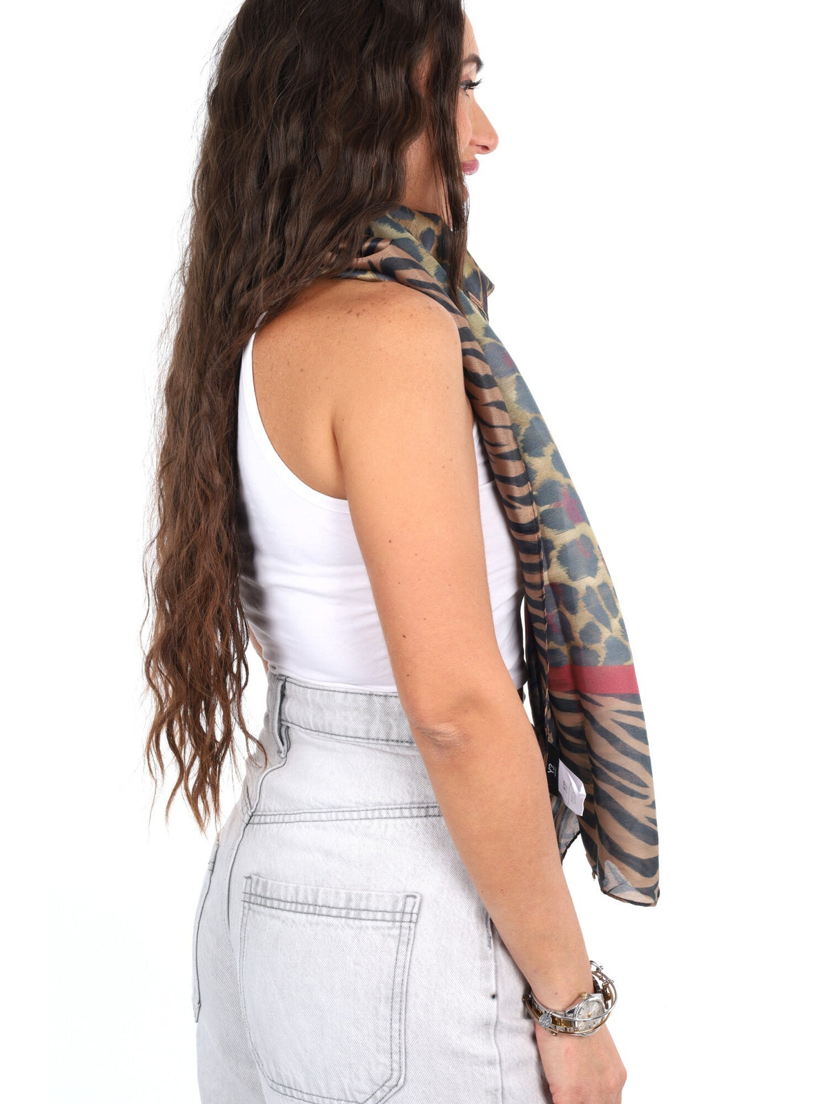 Y-not foulard rayon da unisex ciliegia