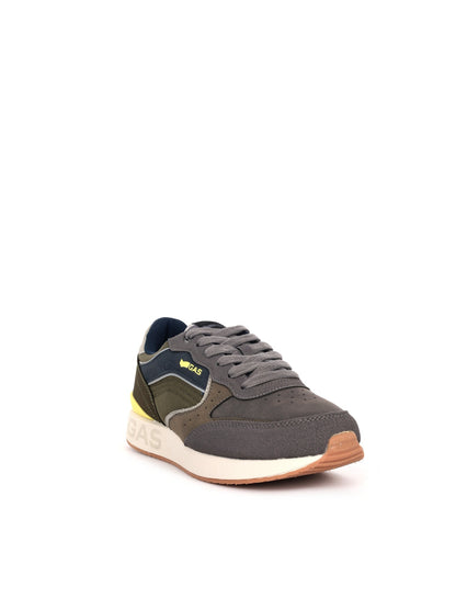 Gas douglas mix sneakers da uomo verde militare