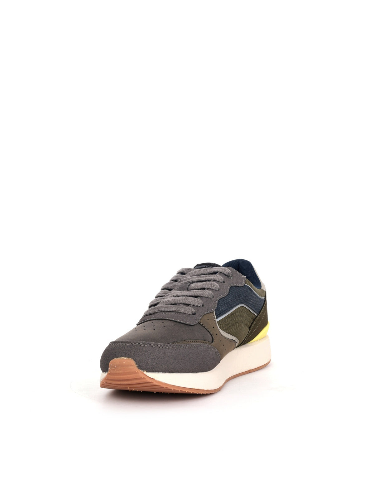 Gas douglas mix sneakers da uomo verde militare