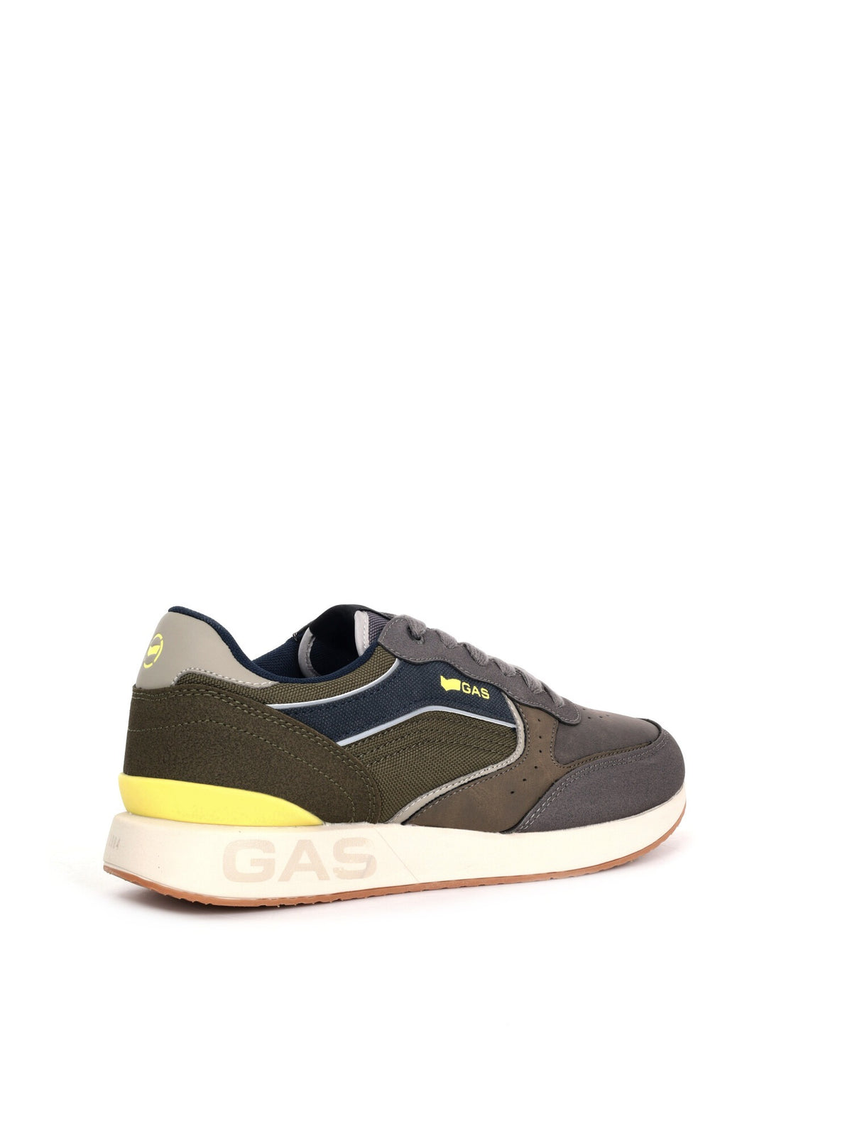 Gas douglas mix sneakers da uomo verde militare