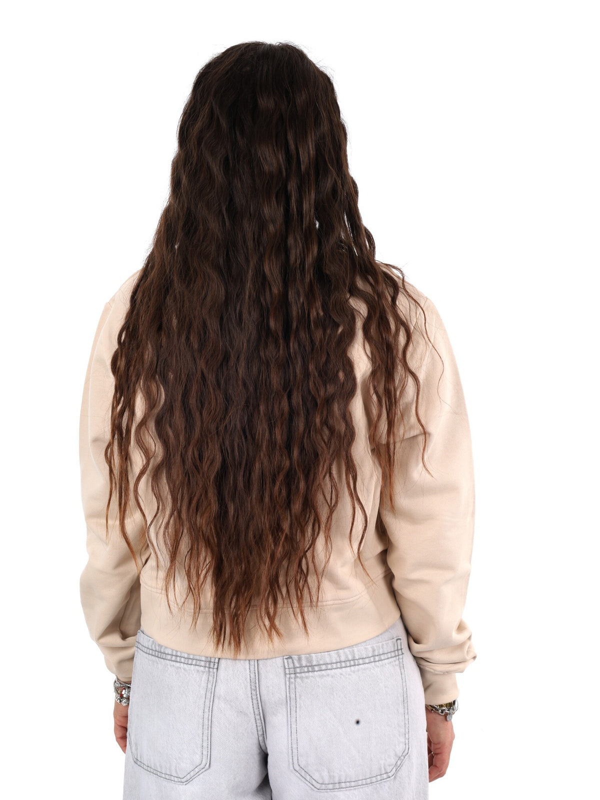 Icon felpa zip cr ft da donna avorio