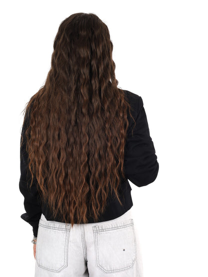 Icon felpa zip cr ft da donna nero