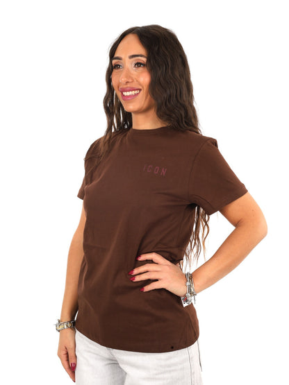 Icon t-shirt mm da donna moro