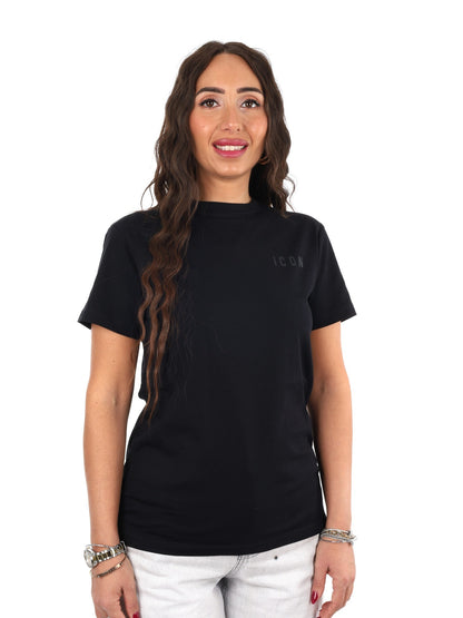 Icon t-shirt mm da donna nero