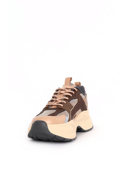 Buffalo yuno sneakers da donna bronzo