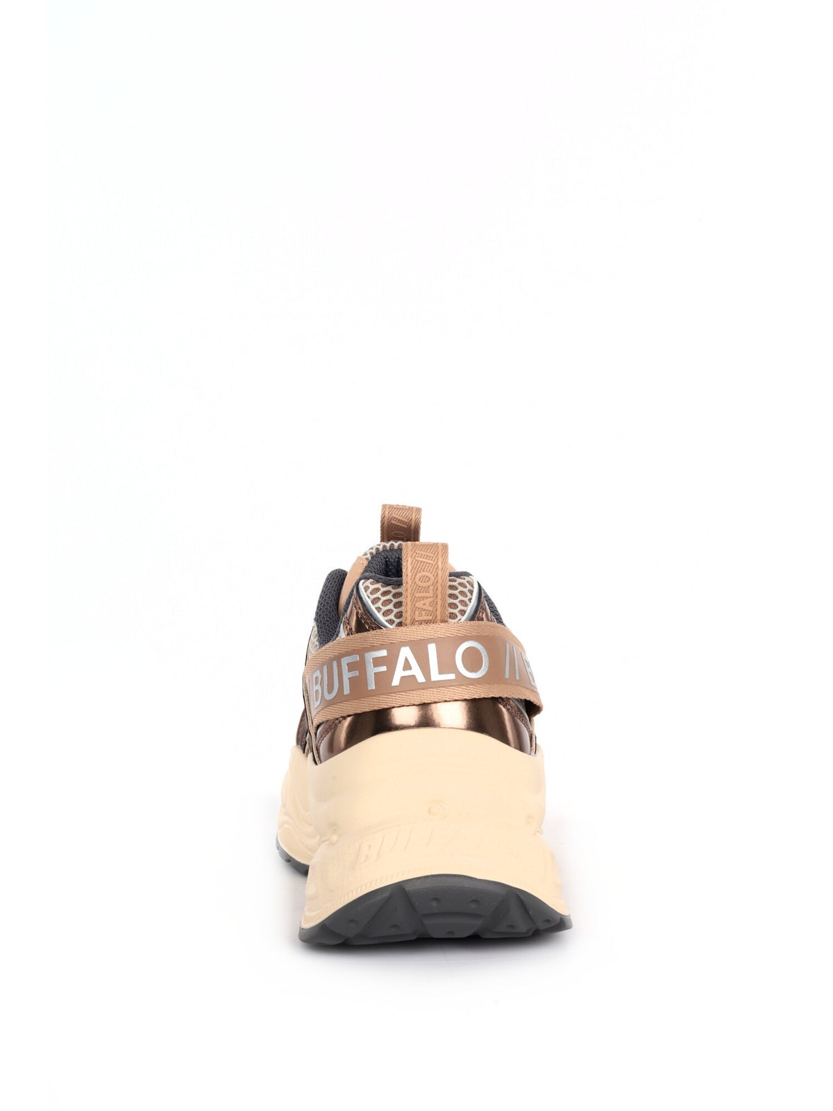 Buffalo yuno sneakers da donna bronzo