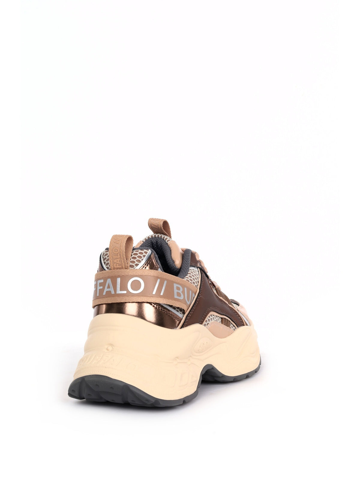 Buffalo yuno sneakers da donna bronzo