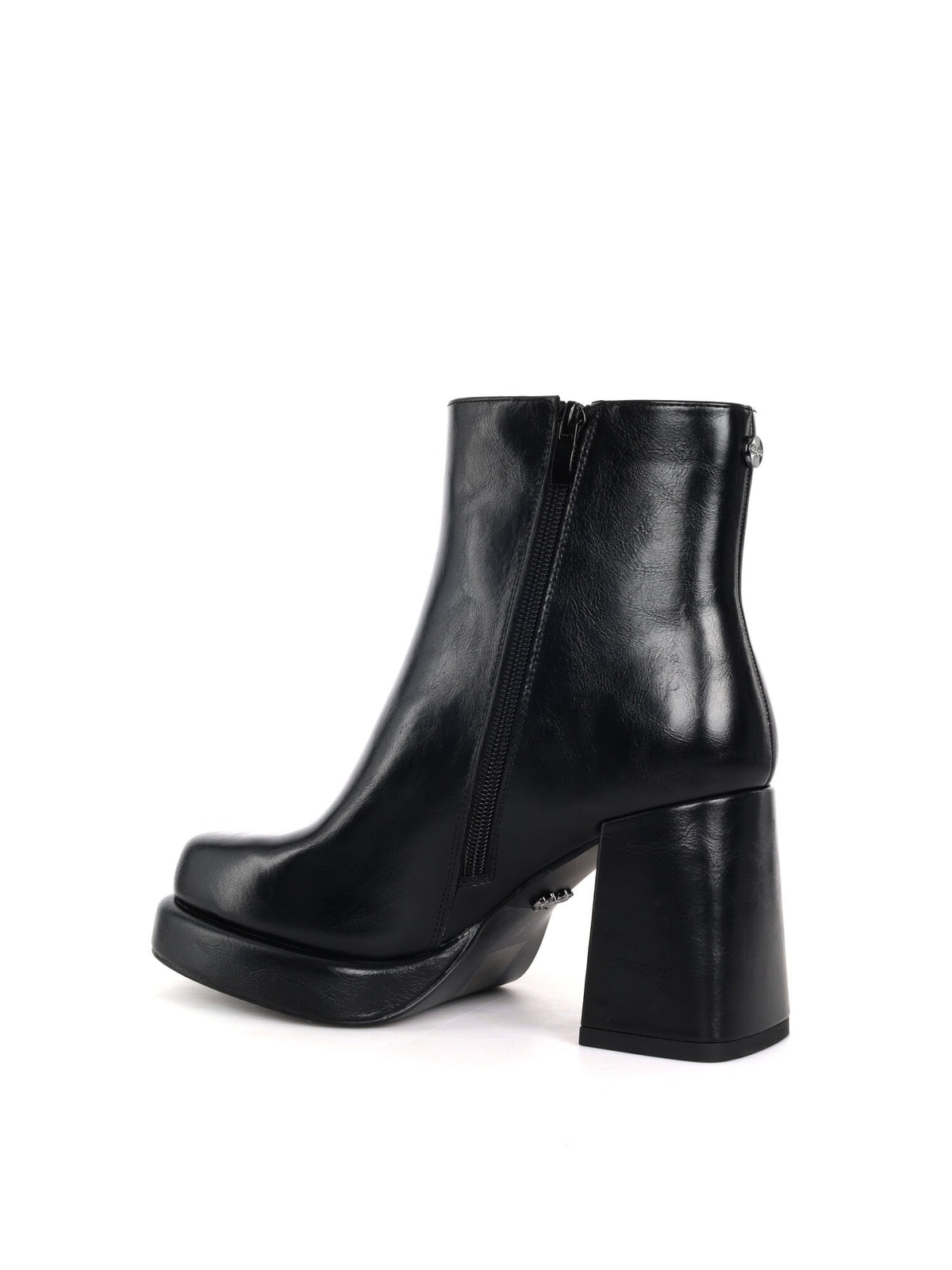 Buffalo aaliyah zip stivale da donna nero