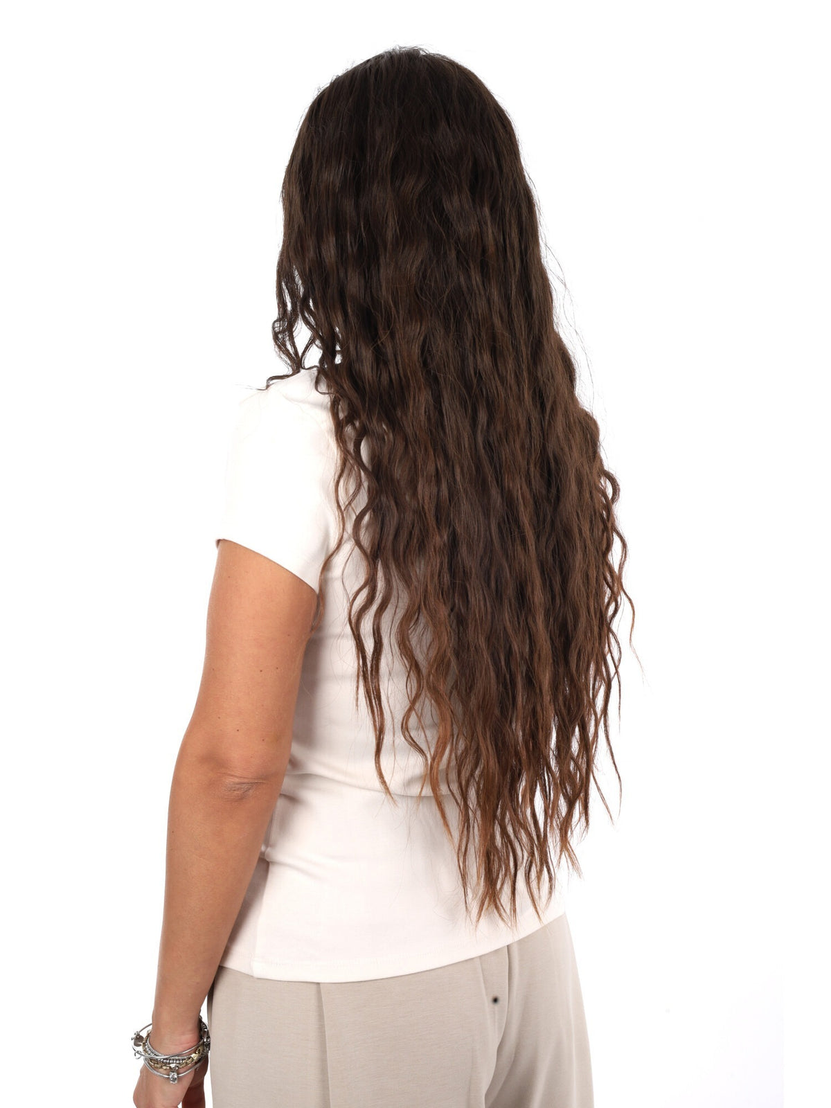 Guess amalia cn t-shirt da donna stone