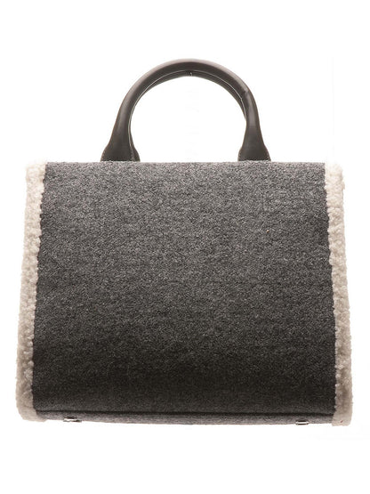 Pashbag shepherd woo borsa da unisex grigio
