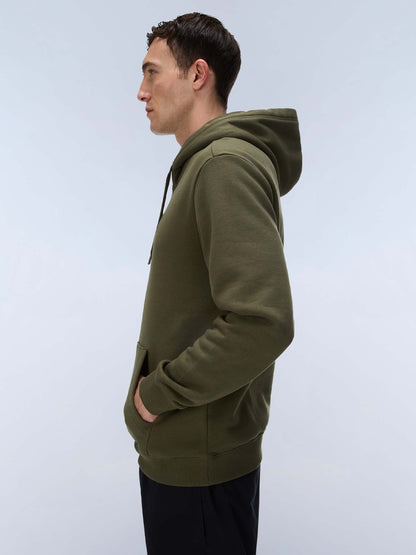 Napapijri b-box logo felpa da uomo oliva