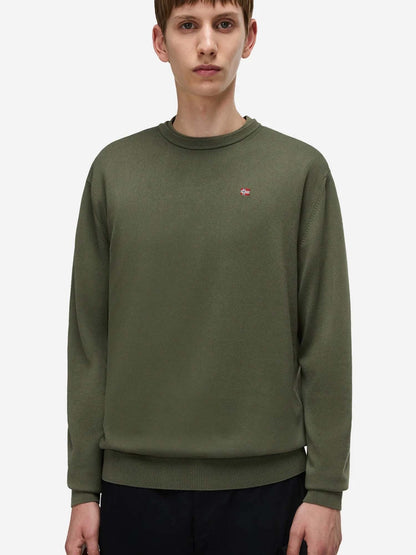 Napapijri droz 5 maglia da uomo oliva