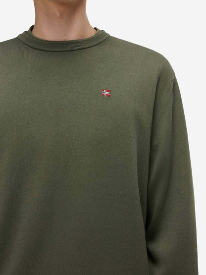 Napapijri droz 5 maglia da uomo oliva