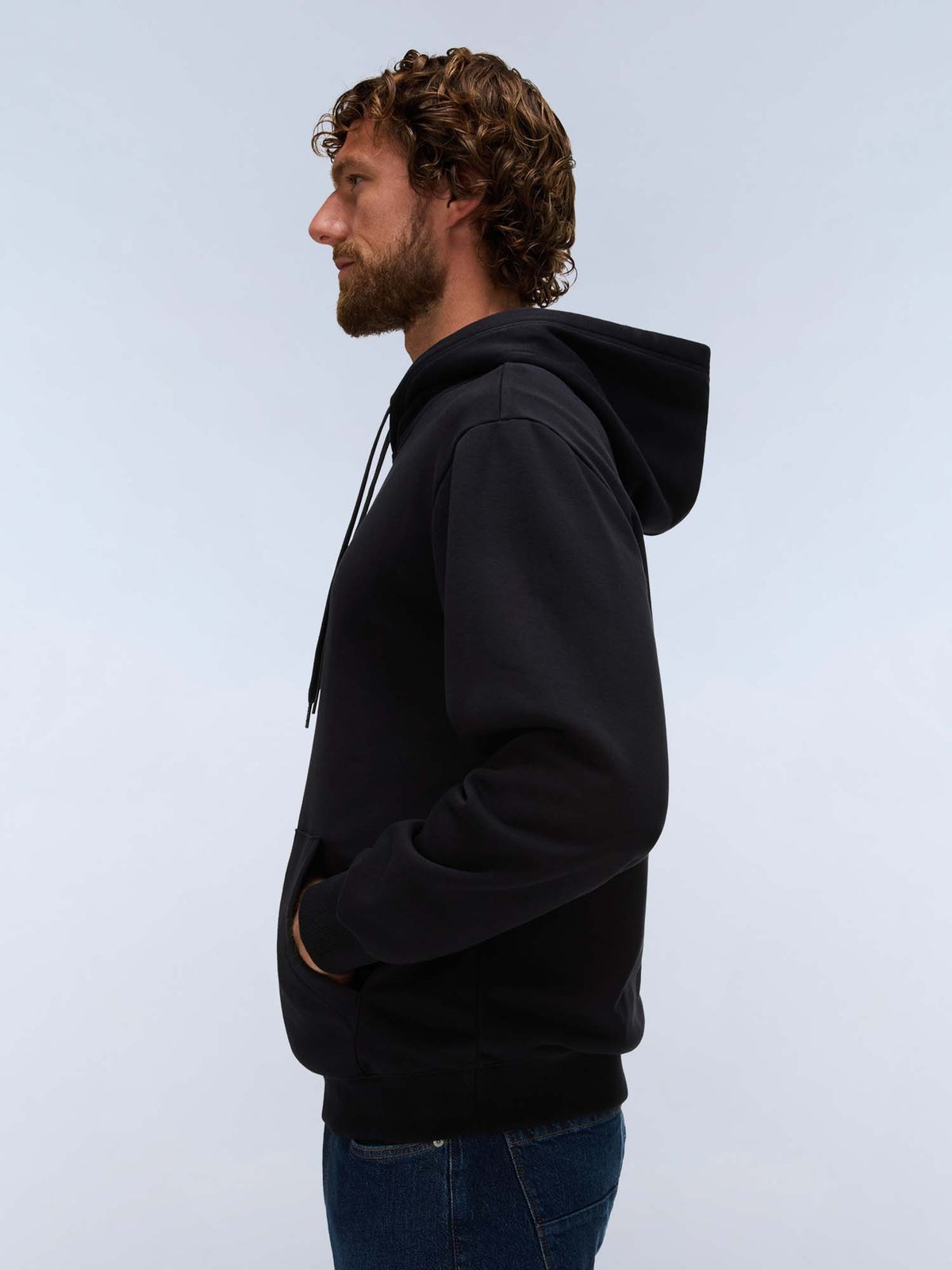 Napapijri b-box logo felpa da uomo nero