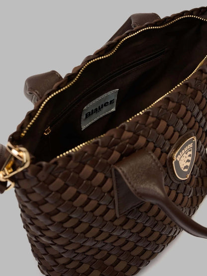 Blauer home xs borsa da donna marrone