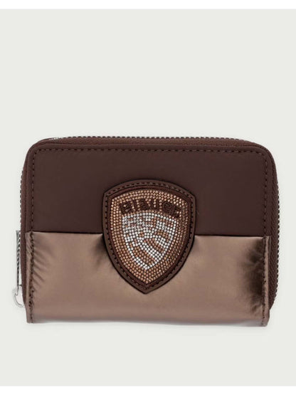 Blauer palm portafogli da donna marrone