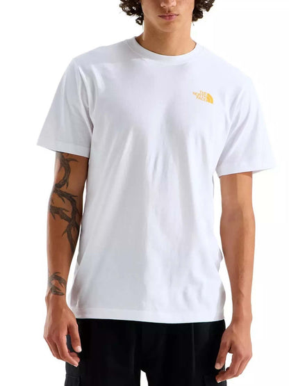 Tnf m sibli reg tee t-shirt da uomo bianco