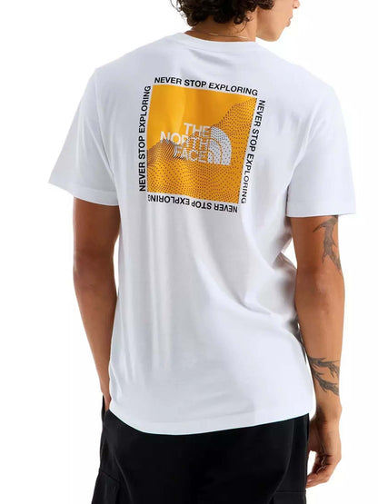 Tnf m sibli reg tee t-shirt da uomo bianco