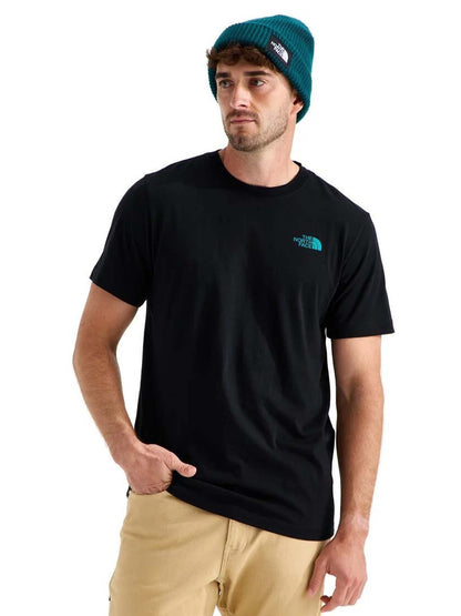 Tnf m sibli reg tee t-shirt da uomo nero