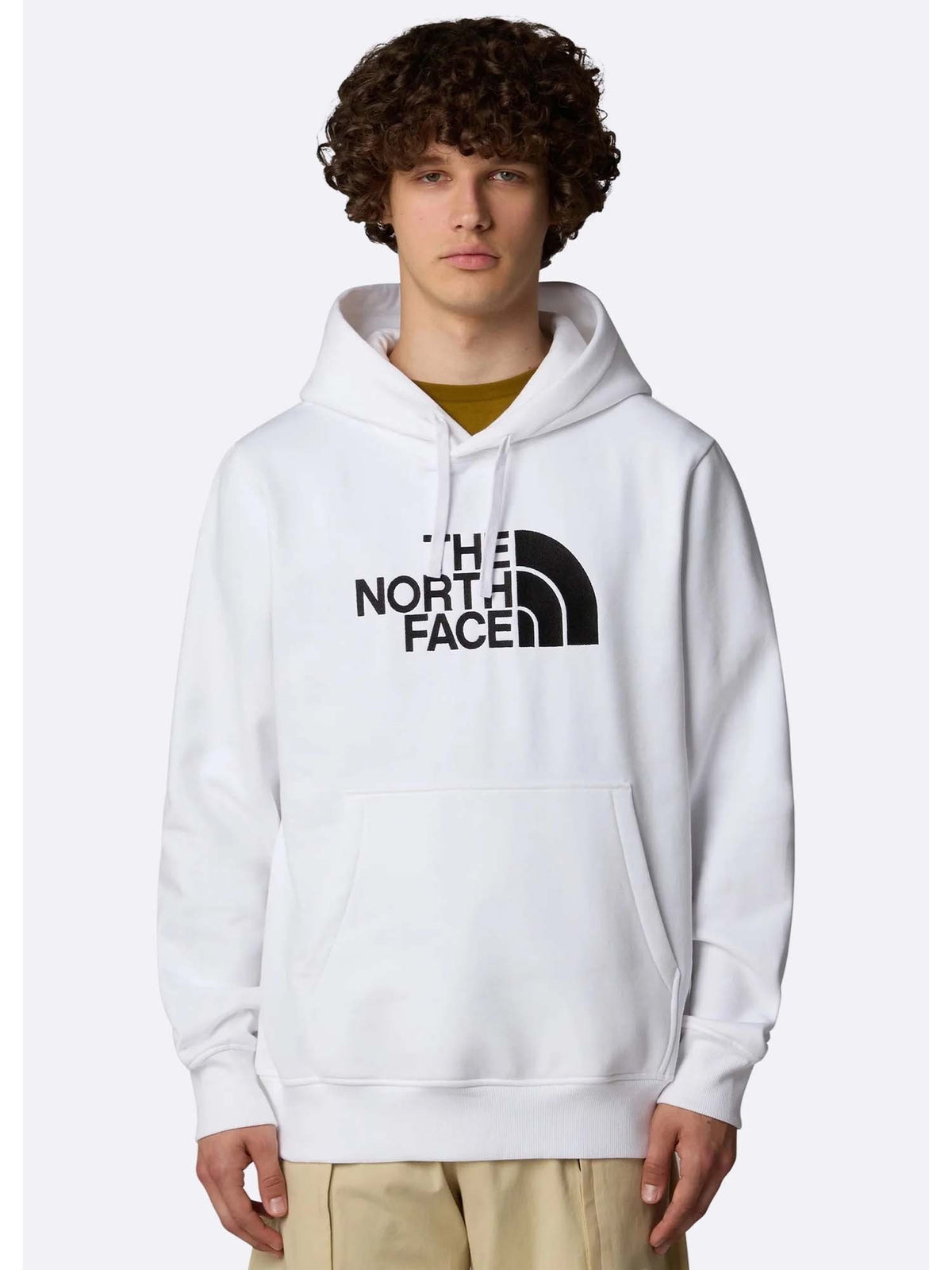 Tnf essential drew felpa da uomo bianco