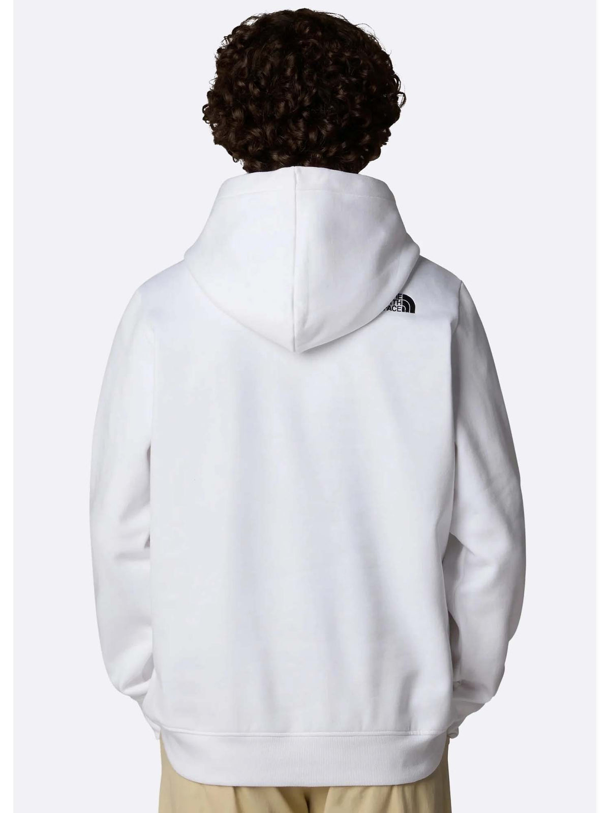 Tnf essential drew felpa da uomo bianco