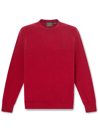 Timberland cohas mer maglia da uomo rosso