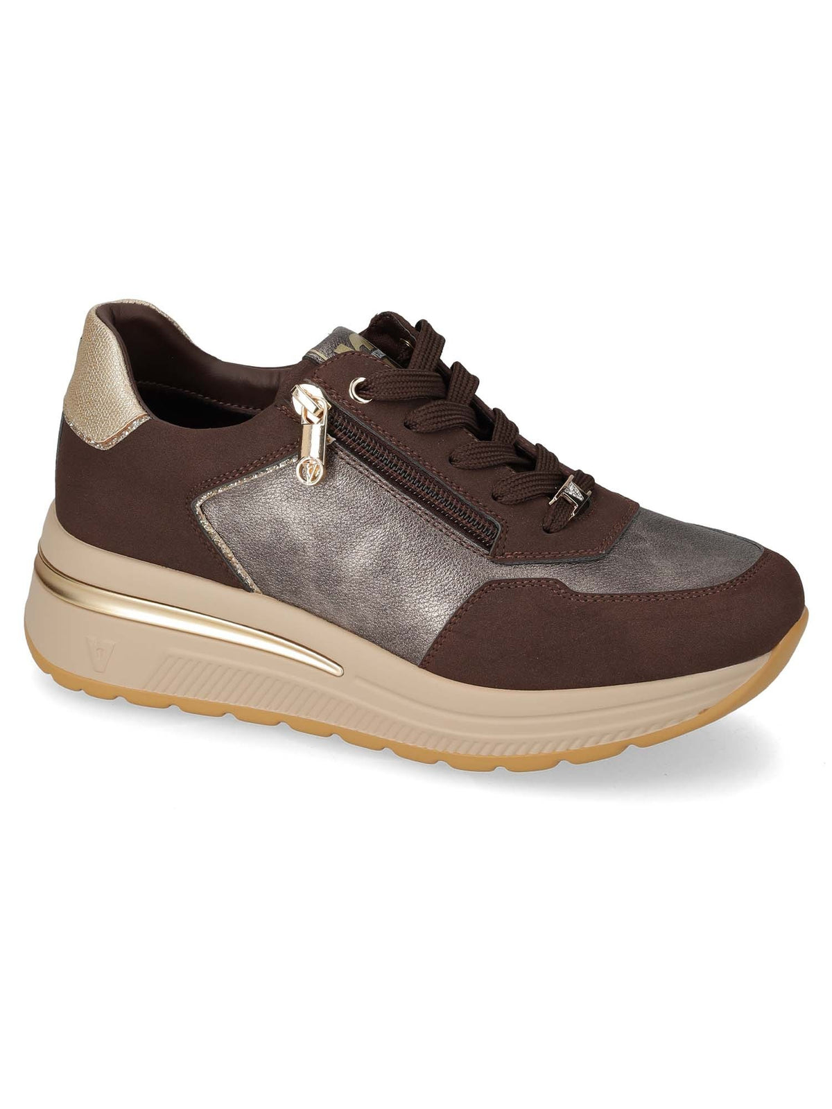 Valleverde sneakers da donna bronzo