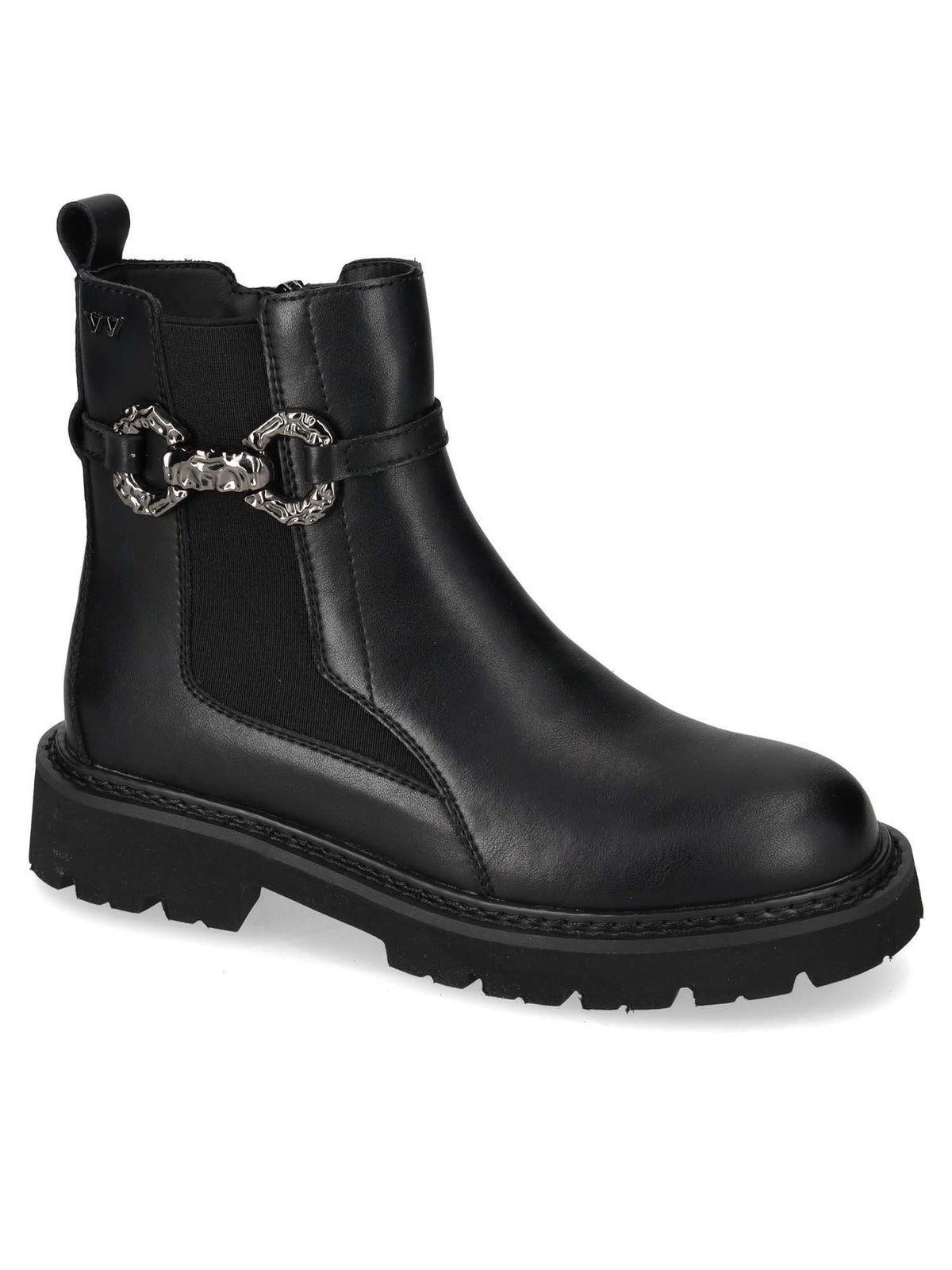 Valleverde stivalett stivale da donna nero