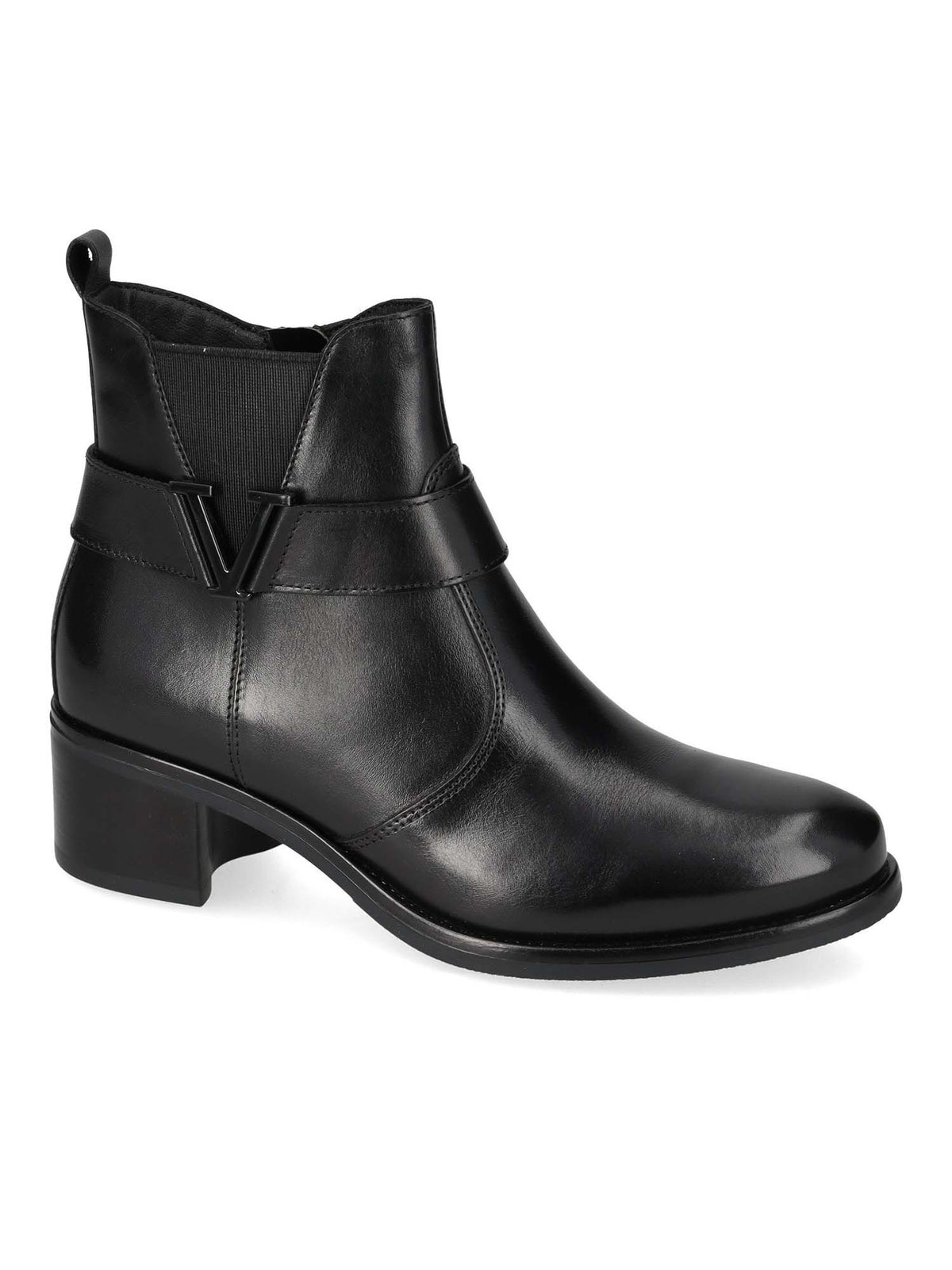 Valleverde stivalett stivale da donna nero