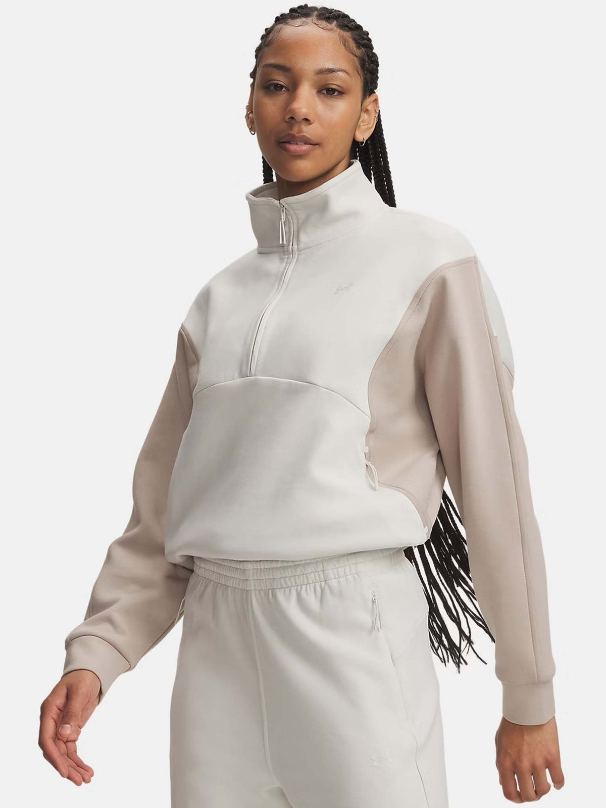 Under armour unstop* felpa training da donna panna