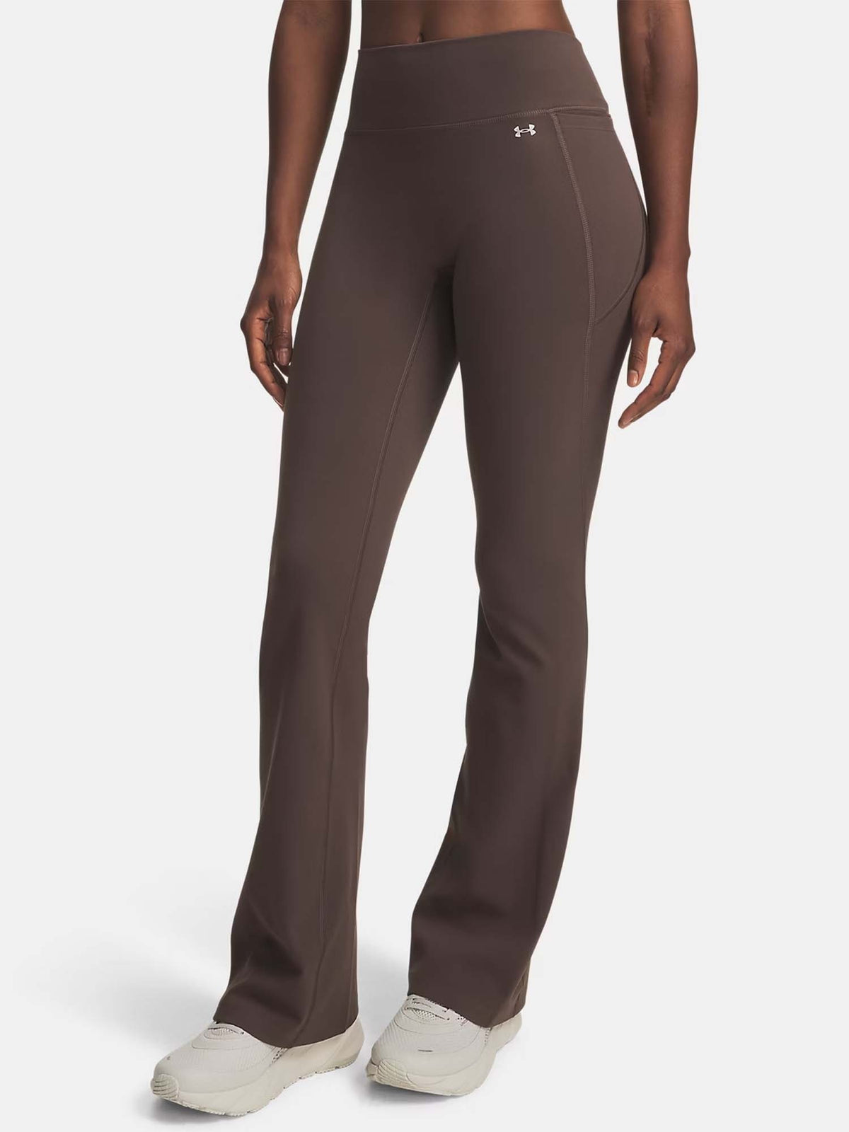 Under armour motion leggings training da donna marrone
