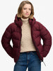 superdry-sport-puffe-giubbino-da-donna-bordeaux
