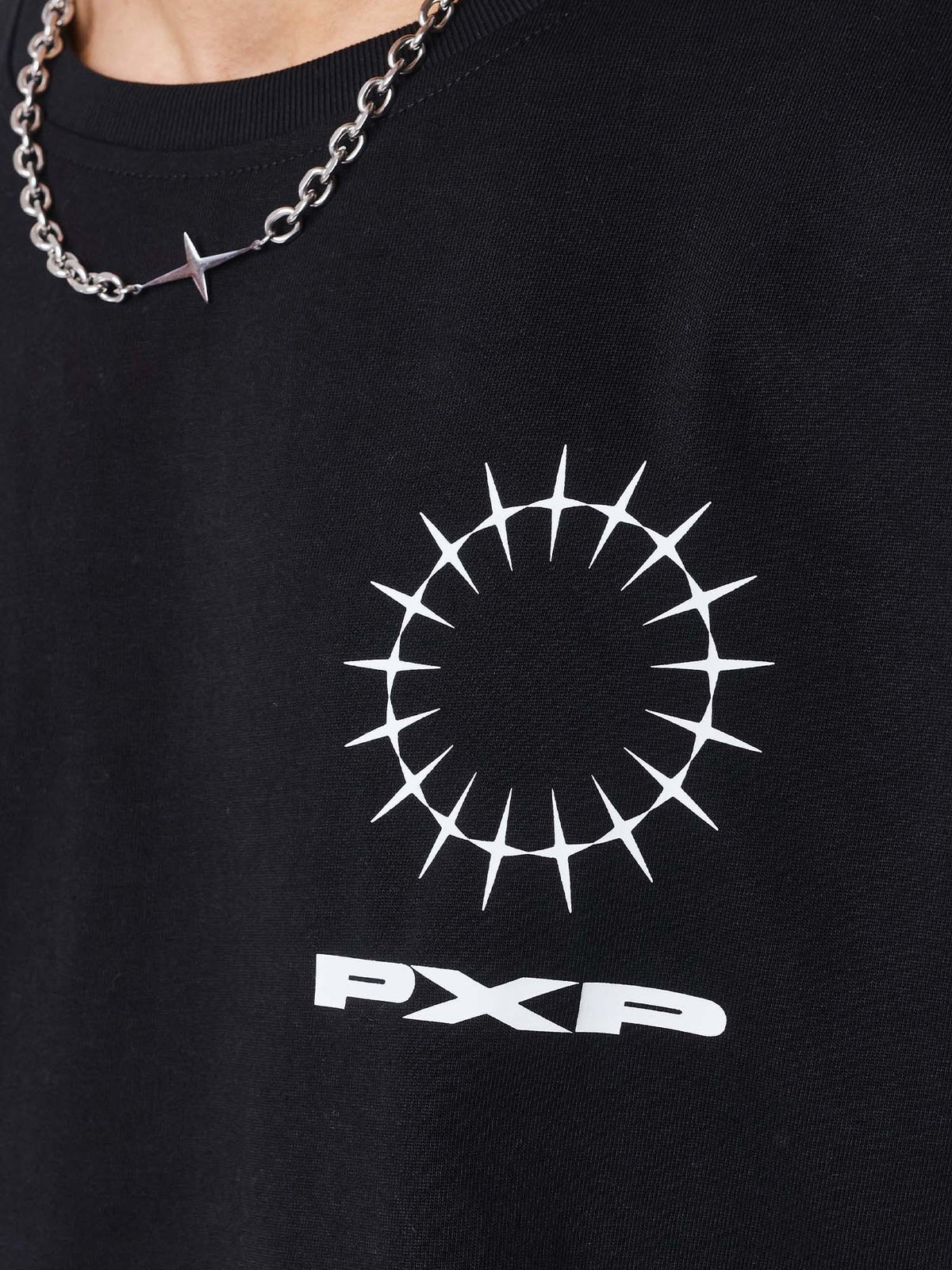 Projectxparis downto t-shirt da uomo nero
