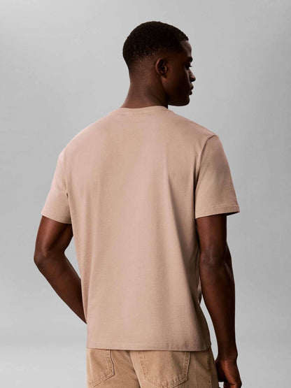 Ck label 30'S t-shirt da uomo beige