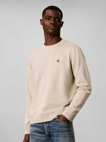 Ck classic 350TERRY felpa da uomo salvia