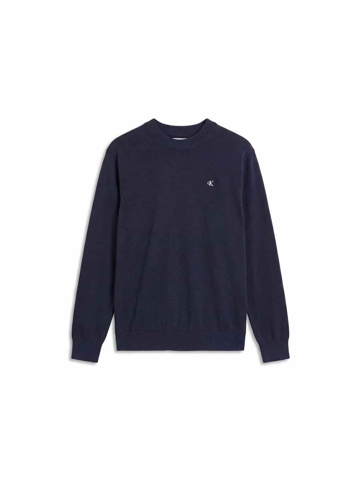 Ck classic crew maglia da uomo blu