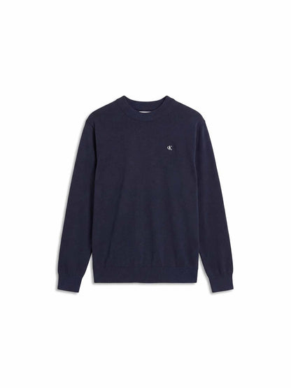 Ck classic crew maglia da uomo blu