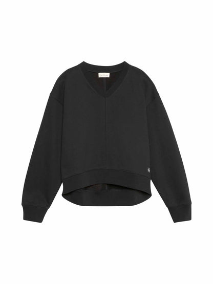 Ck terry waven felpa da donna nero