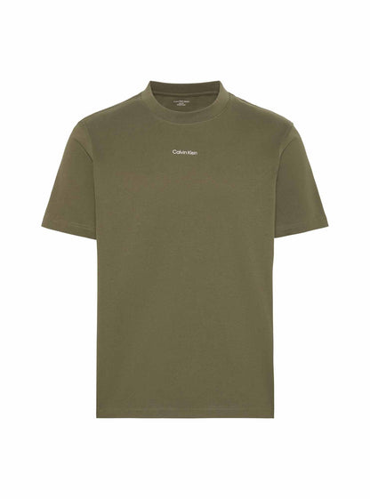 Ck 20'S retro t-shirt da uomo oliva