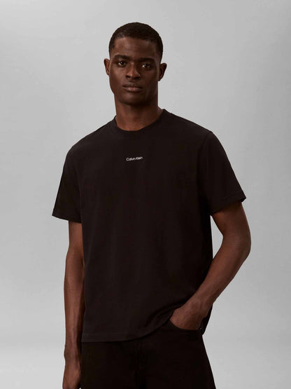 Ck 20'S retro t-shirt da uomo nero
