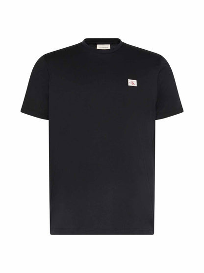 Ck badge 30'S t-shirt da uomo nero
