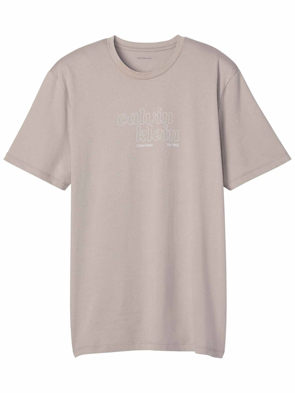 Ck 30S trvl graphic t-shirt da uomo beige
