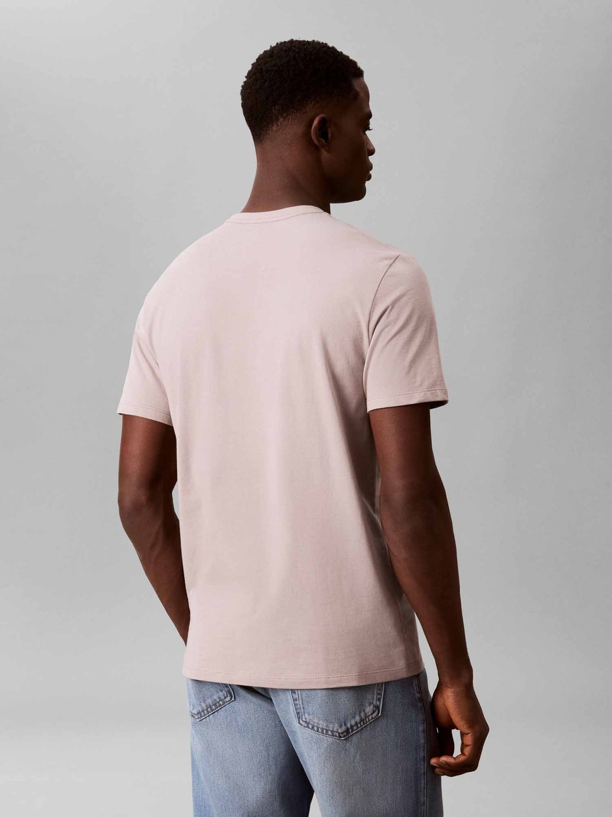 Ck 30S trvl graphic t-shirt da uomo beige