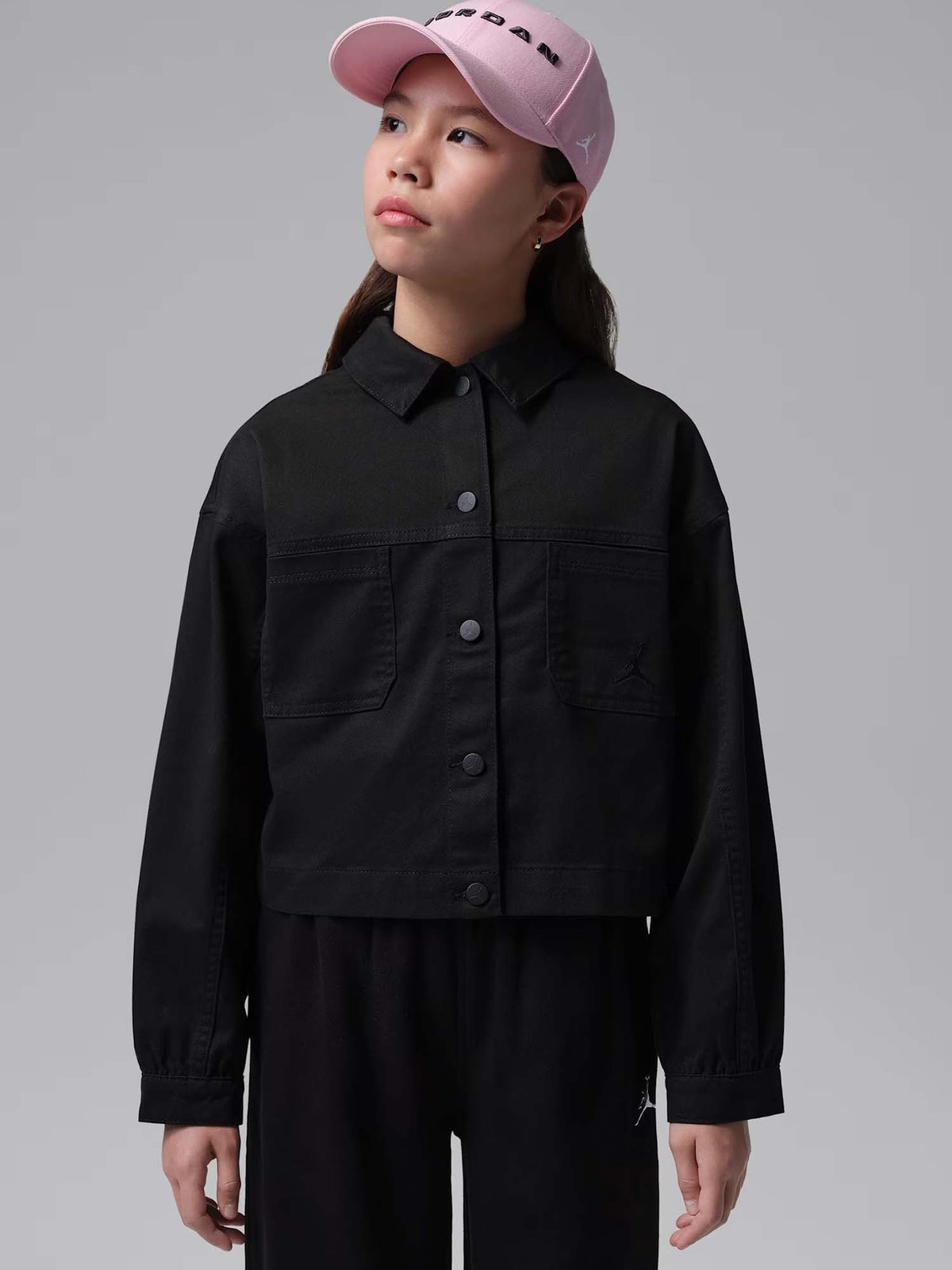 Jordan g. camicia tw felpa da bambino/a nero