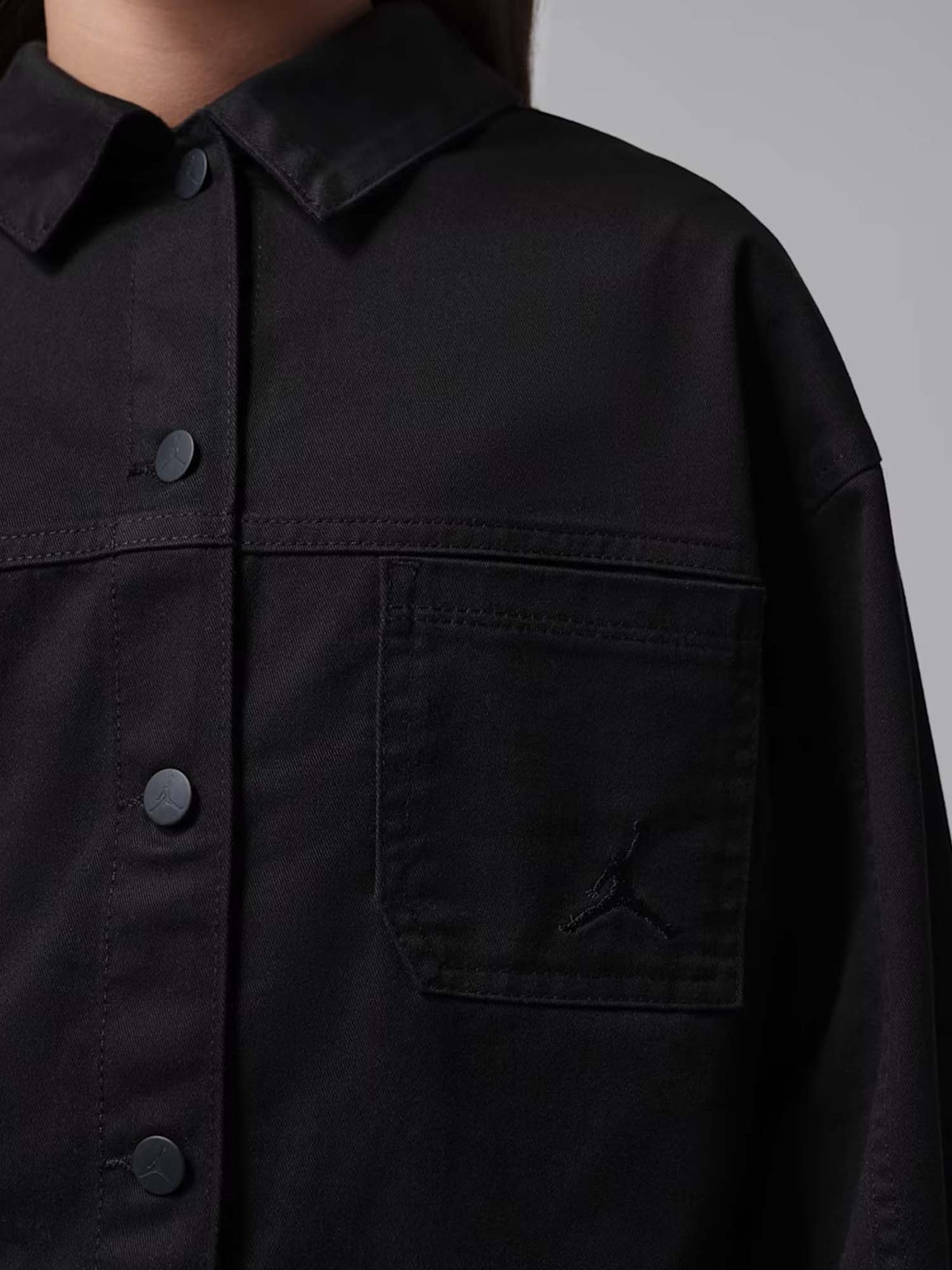 Jordan g. camicia tw felpa da bambino/a nero