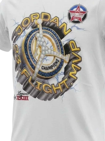 Jordan b. t-shirt mm da bambino/a bianco